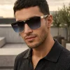 Emporio Armani Unisex Sunglasses front view