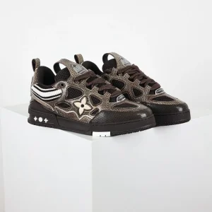 LV Skate Sneakers in black