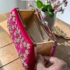 Scarlet Royale Handcrafted Clutch front view