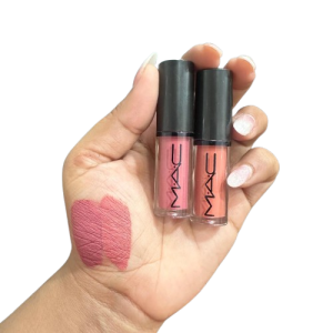 MAC LIQUID LIPSTICK SET OF 2 NUDE