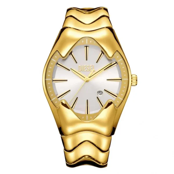 DIESEL THE STUDD DEFEND PREMIUM CHAIN WATCH front view