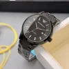 EMPORIO ARMANI MECHANICO CHAIN WATCH front view