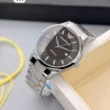 EMPORIO ARMANI MECHANICO CHAIN WATCH front view