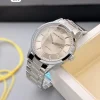 EMPORIO ARMANI MECHANICO CHAIN WATCH front view
