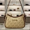 Michael Kors Half-Moon Small Shoulder Bag in black