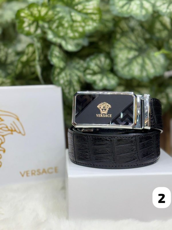 Versace Premium Leather Belt – Signature Edition