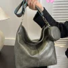 Midnight Royale Shoulder Tote Bag in classic black