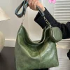 Midnight Royale Shoulder Tote Bag in classic black