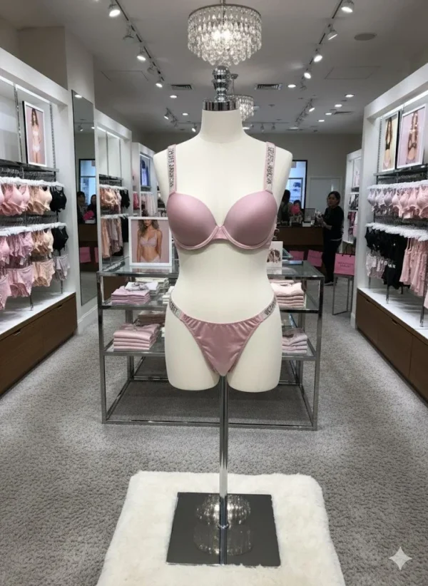 Victoria Secret Imported Lingerie Set - Front View