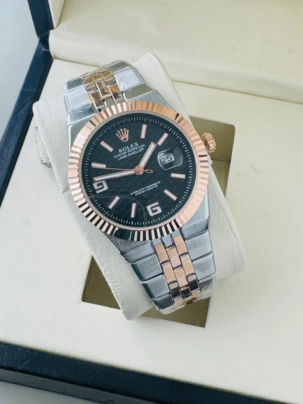 Rolex Oyster Perpetual Land-Dweller Mens Watch front view