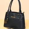 Michael Kors Leather Handbag in black