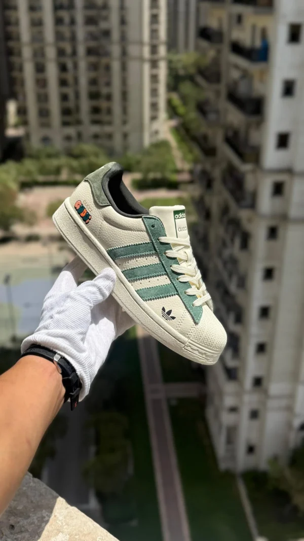 Adidas Superstar Sneakers in classic white and black