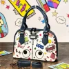 PopArt Cartoon Handbag in vibrant colors