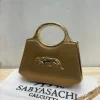 Sabyasachi Leopard Luxe Clutch front view