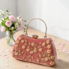 Scarlet Royale Handcrafted Clutch front view