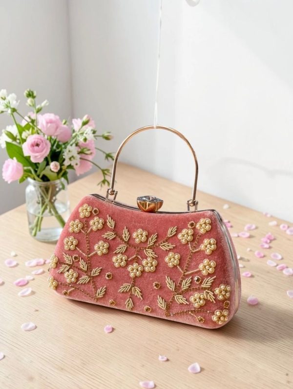 Scarlet Royale Handcrafted Clutch
