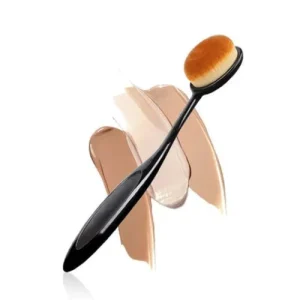 Oval Foundation Brush with ergonomic handle