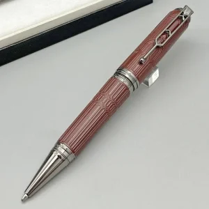 Montblanc Limited Edition Fountain Ink Pen with intricate design