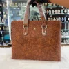 Mont Blanc Laptop Bag in black leather