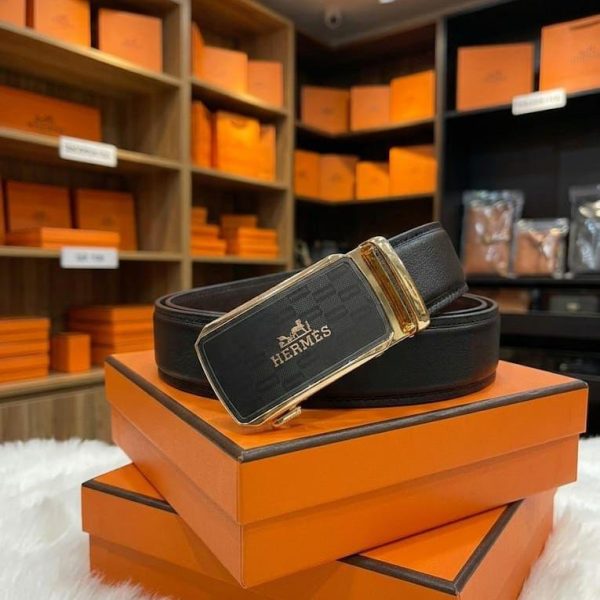Hermès Premium Leather Belt – Signature Edition