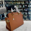 Michael Kors MK handbag for girls in tan color - front view