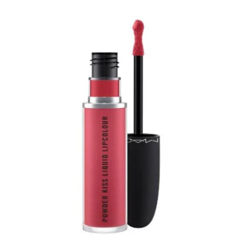 M.A.C Powder Kiss Liquid Lipcolour in shade Velvet Teddy