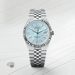 m127336-0001-multiple-1.jpg Rolex Oyster Perpetual Land-Dweller Mens Watch front view