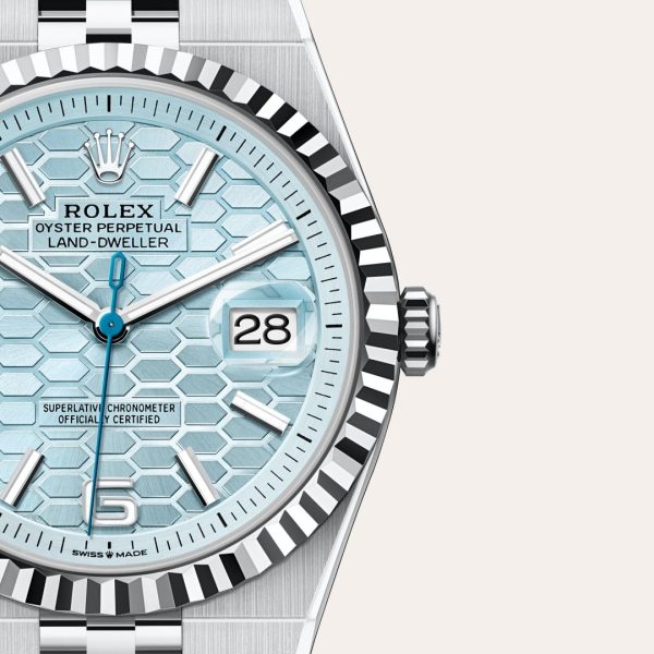 Rolex Oyster Perpetual Land-Dweller Mens Watch
