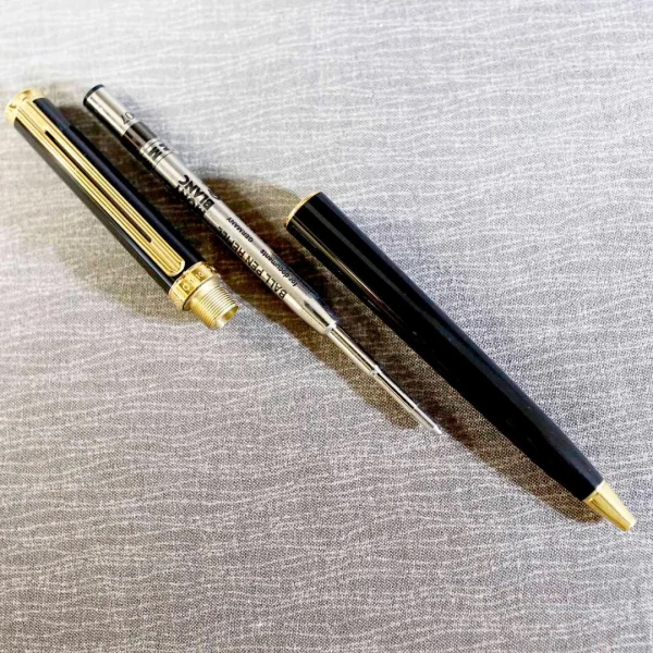 Montblanc Ballpoint Pen Noblesse Oblige in Black and Gold