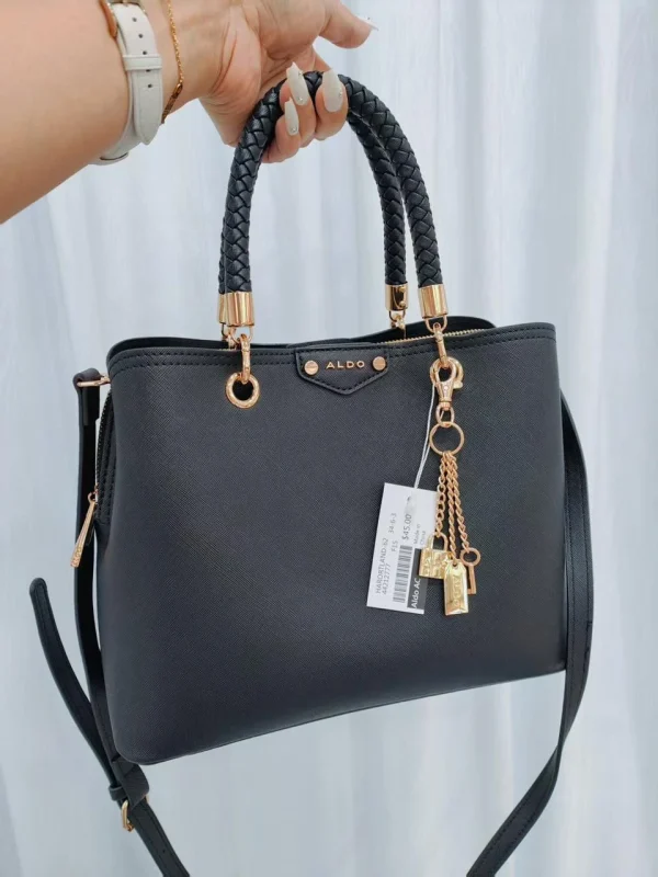 ALDO Lothycan Women's Black Tote Bag front view