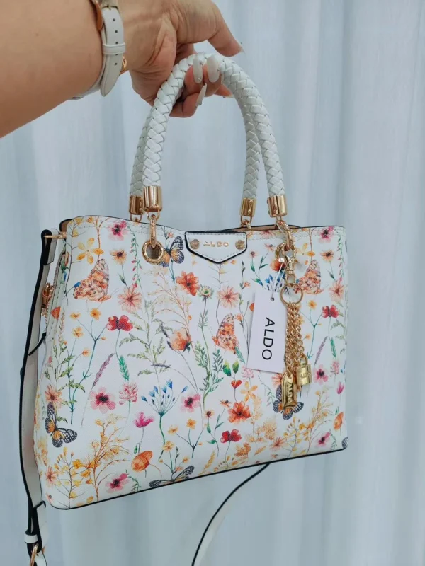 ALDO Lothycan Women's Floral Tote Bag front view