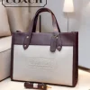 photo_2025-12-09_21-34-13.jpg Coach Classic Two-Tone Tote Bag in stylish design
