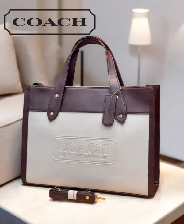 photo_2025-12-09_21-34-13.jpg Coach Classic Two-Tone Tote Bag in stylish design