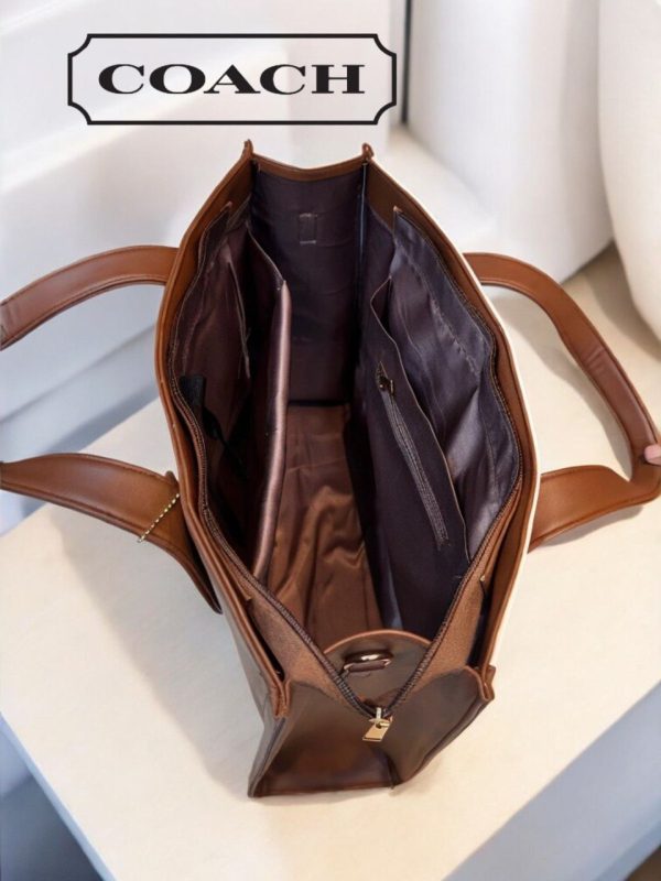 Coach Classic Two-Tone Tote Bag
