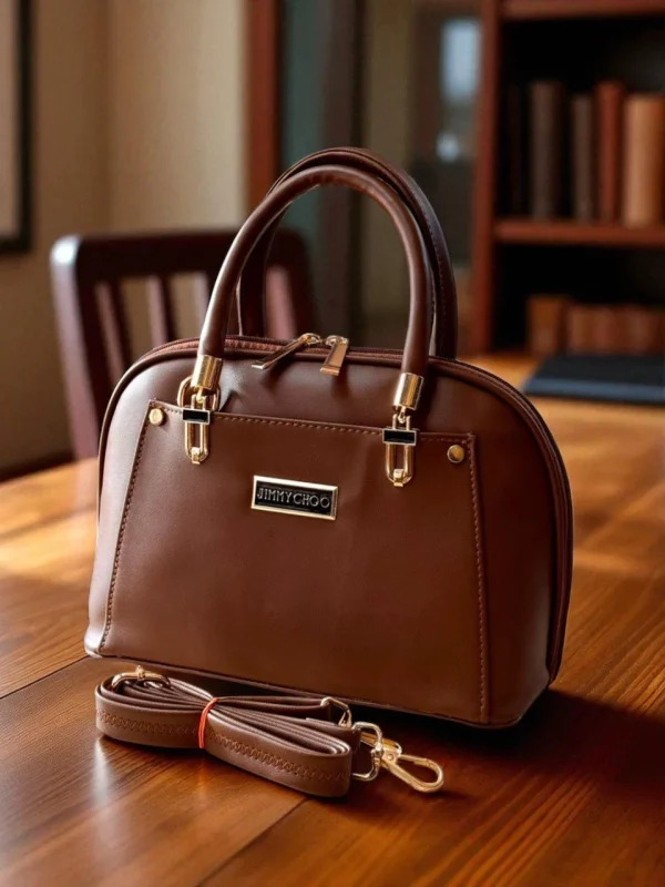 Jimmy Choo Luxe Box Handbag front view
