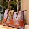Catchy Urban Luxe Leather Handbag in black