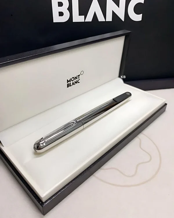 Montblanc Signature Red Rollerball Pen on display