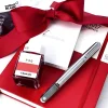 Montblanc Signature Red Rollerball Pen on display