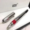 Montblanc Signature Red Rollerball Pen on display