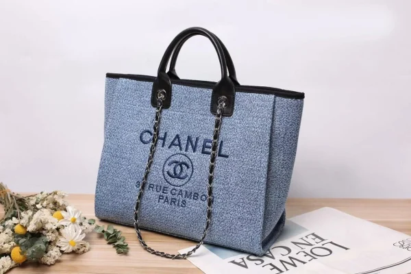 Chanel Large Rue Cambon Bag in black leather