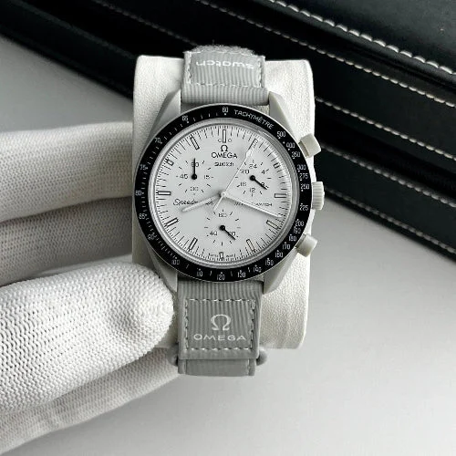 Swatch x Omega Bioceramic Moonswatch Mission on Earth Watch