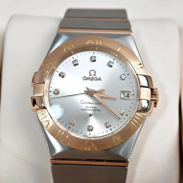 Omega Constellation Co-Axial 35 mm Watch front view