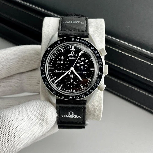 Swatch x Omega Bioceramic Moonswatch Mission on Earth Watch