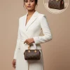 Front view of LV Speedy Bag in classic design