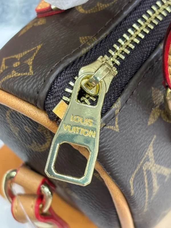 Front view of LV Speedy Bag in classic design