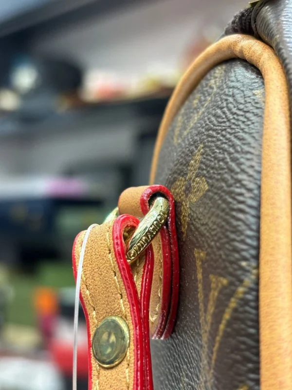 Front view of LV Speedy Bag in classic design