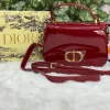 Dior 30 Montaigne leather bag in black
