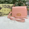 Dior 30 Montaigne leather bag in black