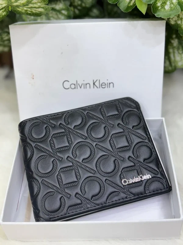 Calvin Klein Men’s Wallet in black leather