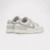 Nike Dunk Low Silver Swoosh side view